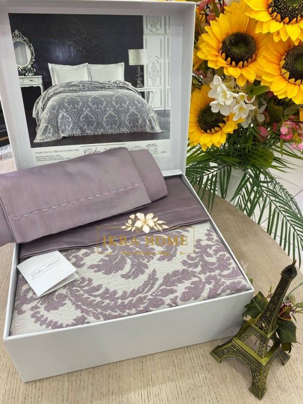 Gelin home | TROYA MURDUM Комплект постельного белья из 4-х предметов с покрывалом
